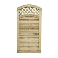 wickes bristol lattice top timber gate 900 x 1800 mm