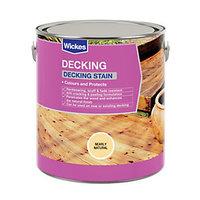 Wickes Decking Stain 2.5L Nearly Natural