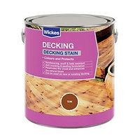 Wickes Decking Stain 2.5L Teak