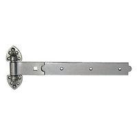 wickes heavy duty reversible hinge zinc plated 450mm