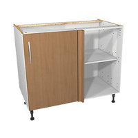 Wickes Oakmont Corner Base Unit 1000mm