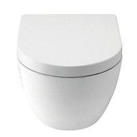 wickes trento wall hung toilet pan with soft close toilet seat