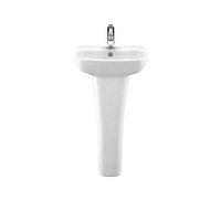 wickes bellante ceramic basin with full pedestal 450mm