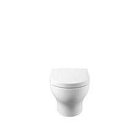Wickes Bellante Wall Hung Toilet Pan with Soft Close Toilet Seat