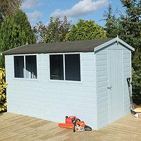Wickes Easy Assembly Timber Shiplap Apex Shed - 8 x 14 ft