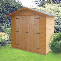 Wickes Shiplap Timber Giant Store Honey Brown - 6 x 3 ft