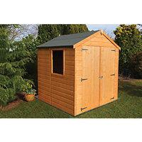 Wickes Double Door Timber Shiplap Apex Shed - 6 x 6 ft