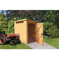 Wickes Security Timber Pent Shed - 8 x 10 ft