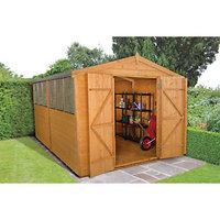 Wickes Double Door Shiplap Apex Shed - 8 x 12 ft