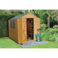 Wickes Timber Shiplap Apex Shed - 6 x 8 ft