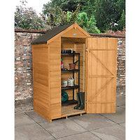 wickes compact timber apex shed 4 x 3 ft