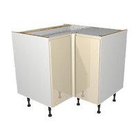 Wickes Madison Cream Corner Base Unit 925mm