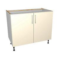 Wickes Orlando Cream Base Unit 1000mm