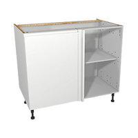 wickes madison white corner base unit 1000mm