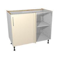 Wickes Orlando Cream Corner Base Unit 1000mm