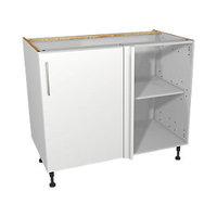 wickes orlando white corner base unit 1000mm