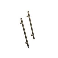 Wickes Orlando Handle Brushed Nickel Pack 2