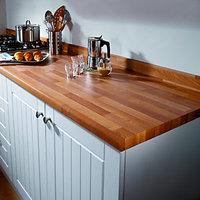 wickes worktop matt laminate cherry block effect 3000 x 600 x 38 mm