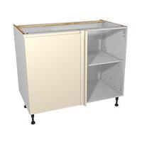 wickes madison cream corner base unit 1000mm