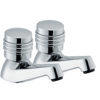 Wickes Salerno Basin Taps Chrome