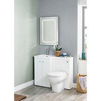 Wickes L-shaped Vanity Unit and Basin Lh
