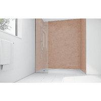 Wickes Inca Stone Laminate 900x900mm 3 sided Shower Panel Kit