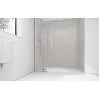 wickes sugar acrylic 900 x 900mm 2 sided shower panel kit