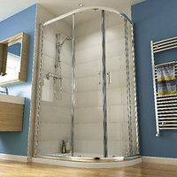 Wickes Semi Frameless Offset Quadrant 1200x800mm