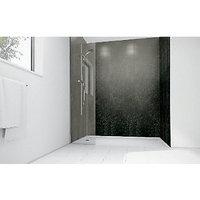 Wickes Lead Laminate 1200x900mm 3 sided Shower Panel Kit