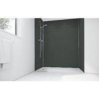 Wickes Black Diamond Acrylic 1200x900mm 3 sided Shower Panel Kit