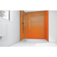 Wickes Amber Acrylic 1700x900mm 3 sided Shower Panel Kit