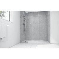 wickes white mist laminate 1200 x 900mm 3 sided shower panel kit