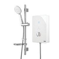 wickes hydro touch control electric shower white 85kw