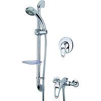 Wickes Marilla Manual Mixer Shower Chrome