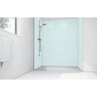 Wickes Mint Matte Acrylic 1700 x 900 2 Sided Shower Panel Kit