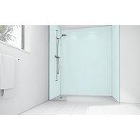 Wickes Mint Matte Acrylic 1700 x 900 3 Sided Shower Panel Kit