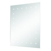 wickes large rectangular led bathroom mirror