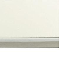 wickes bathroom worktop white glass effect 600mm