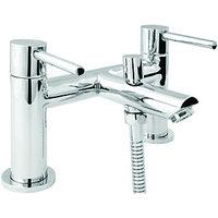 Wickes Mirang Bath Shower Mixer Chrome