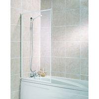 Wickes Bath Screen White Effect Frame