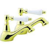 wickes cascada bath taps gold