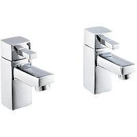 Wickes Yaran Bath Taps Chrome