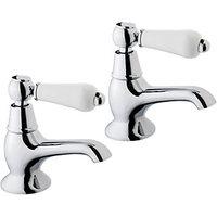 Wickes Enchanted Bath Taps Chrome