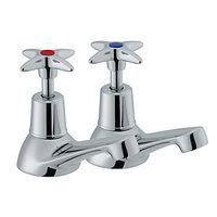 Wickes Trade Plus Bath Taps Chrome