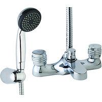 wickes salerno bath shower mixer chrome