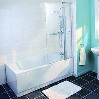 Wickes Keyhole Shower Bath White 1700mm