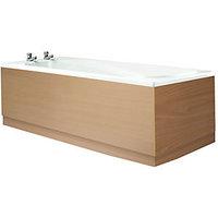 Wickes Bath Front Panel Beech Effect 1700mm