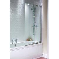 Wickes Frameless Four Fold Bath Screen