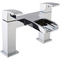 wickes waterfall bath filler tap chrome