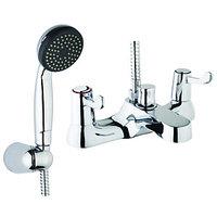 wickes medino bath shower mixer chrome